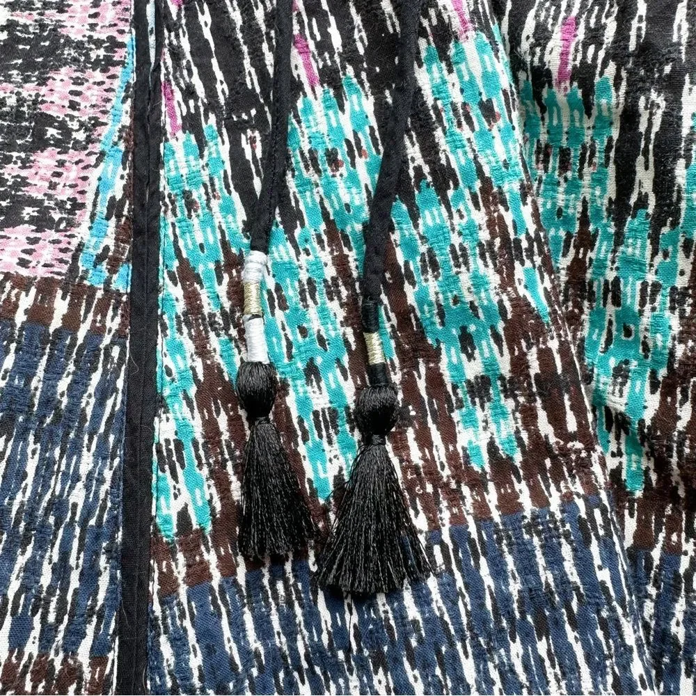 Akemi + Kin Anthropologie Riviera Tassel Dress